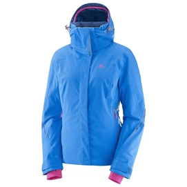 Skijacke Salomon Brilliant Jacket Sky Diver Damen
