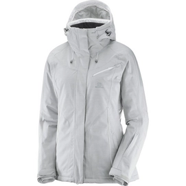Skijacke Salomon Fantasy Grau Damen