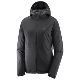 Winter Jacket Salomon Essential Insulated Women Black