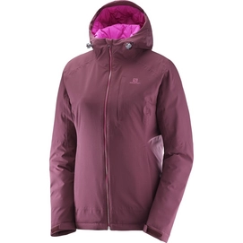 Winter Jacket Salomon La Cote Insulated Women Fig