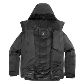 Ski Jas Salomon Whitebreeze Down Jacket Men Black