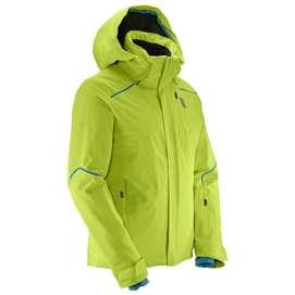 Ski Jas Salomon Whitelight Jacket Men Acid Lime