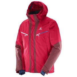 Skijacke Salomon Icecool Barbados Cherry Herren