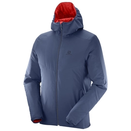 Jas Salomon Drifter Mid Hoodie Men Matador Dress Blue