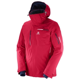Skijacke Salomon Brilliant Rot Herren