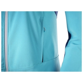 Ski Jas Salomon Lightning Warm Softshell Jacket Women Blue Bird