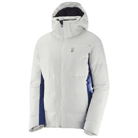 Skijacke Salomon Whitebreeze Down Jacket Vaporous Gray Damen