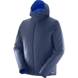 Jacket Salomon Drifter Hoodie Men Dress Blue Surf The Web