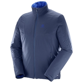 Jas Salomon Drifter Jacket Men Dress Blue Surf The Web