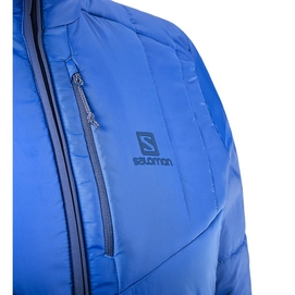 Jas Salomon Drifter Jacket Men Dress Blue Surf The Web