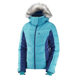 Ski Jacket Salomon Icetown Women Blue Bird