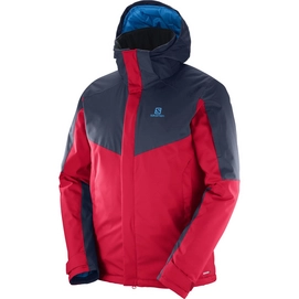 Ski Jas Salomon Stormseeker Jacket Men Barbados Cherry