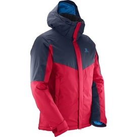 Ski Jas Salomon Stormseeker Jacket Men Barbados Cherry