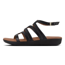 Sandaal FitFlop Strata™ Gladiator Leather Black