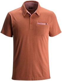 Polo Shirt Black Diamond Men Attitude Polo Rust