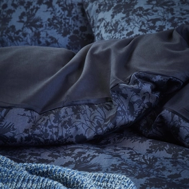 Taies d'oreiller Marc O'Polo Lavea Blue Satin