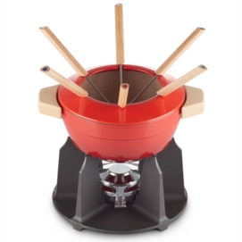 Fondue Le Creuset Bourguignonne & Savoyarde Rouge Cerise