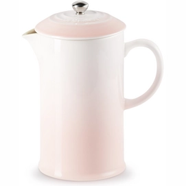 Koffiepot Le Creuset met Pers Shell Pink 22cm