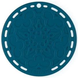 Coaster Le Creuset Silicone French Trivet Deep Teal 20 cm