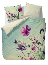 Taies d'oreiller Essenza Lea Multi Satin de Coton (50 x 75 cm)