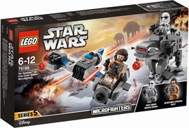 Lego Ski Speeder Vs First Order Walker Microfighter