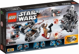 Lego Ski Speeder Vs First Order Walker Microfighter