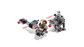 Lego Ski Speeder Vs First Order Walker Microfighter