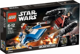 Lego A-Wing Vs Tie Silencer Microfighters