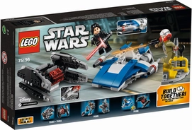 Lego A-Wing Vs Tie Silencer Microfighters
