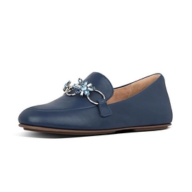 FitFlop Lena™ Blossom Loafers Aurora Blue Damen