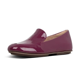FitFlop Lena™ Patent Loafers Lingonberry Damen