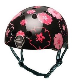 Fietshelm Nutcase Littly Nutty Roze Bloem