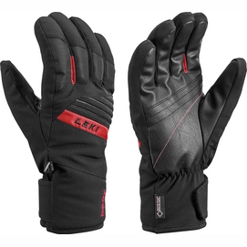 Handschuhe Leki Men Space GTX Black Red-7