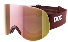 Masque de Ski POC Lid Clarity Lactose Red / Spektris Rose Gold