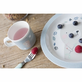 Melamine Eetsetje Adventure Little Dutch Blauw (5-delig)