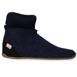 Pantoffel Living Kitzbühel Hüttenschuh Uni Nachtblau