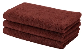 Gastendoek Aquanova London Mahonie 30 x 50 cm (6-delig)