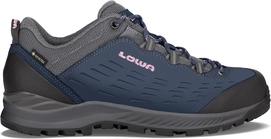 Wandelschoen Lowa Women Explorer II GTX Low Navy Lilac
