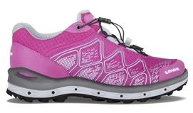Wanderschuh Lowa Aerox GTX Lo Berry Silber Damen