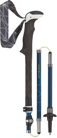 Wandelstok Leki Micro Vario Carbon Antischock Deep Blue White Blue Li 110/130 cm