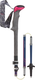 Wandelstok Leki Micro Vario Carbon Lady Deep Blue White Berry 100/120 cm