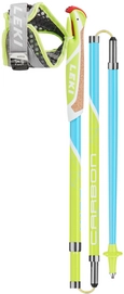 Walking Pole Leki Micro Flash Cyan White Limegreen (125 cm)