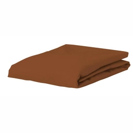 Hoeslaken Essenza Leather Brown (Jersey)-2-persoons (140/160 x 200/210/220 cm)