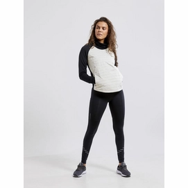 Legging Craft Women Lumen Urban Run Tights Black Silver_4