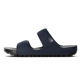 Sandaal FitFlop Men Lido™ Double Slide Sandals In Neoprene Midnight Navy