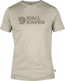T-Shirt Fjällräven Men Logo Chalk White