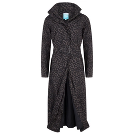 Regenjas Happy Rainy Days Long Raincoat Celine Coffee Black