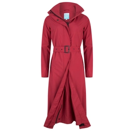 Regenmantel Happy Rainy Days Long Raincoat Robyne Dark Red Damen