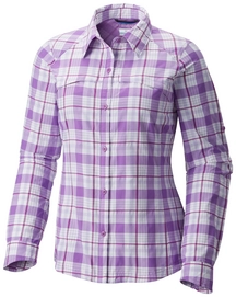 Shirt Columbia Women Silver Ridge Plaid Crown Jewel