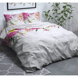 Dekbedovertrek Sleeptime Love Garden White Flanel